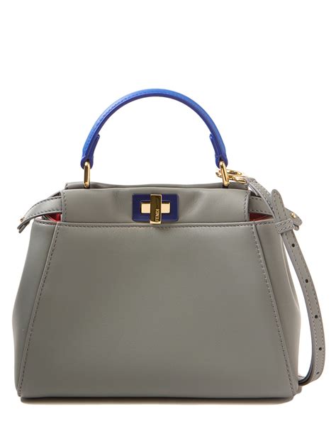 fendi mini peekaboo satchel